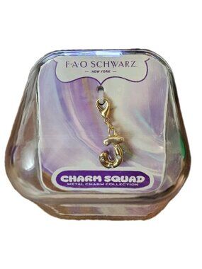 F.A.O Schwartz Charm Squad - Letter "J"- New Sealed Box Girls Christmas